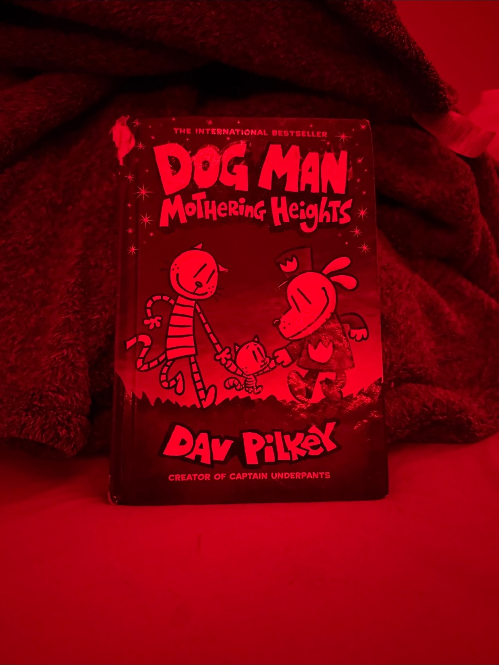 Dog man mothering heights
